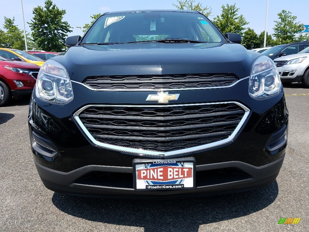 2017 Equinox LS - Black / Jet Black photo #2