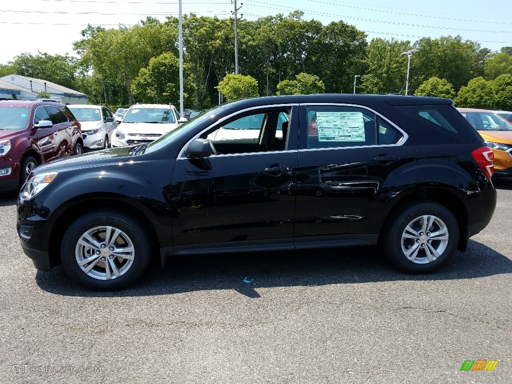 2017 Equinox LS - Black / Jet Black photo #3
