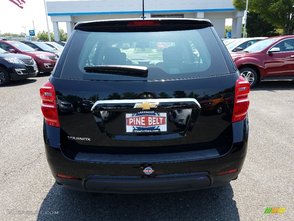 2017 Equinox LS - Black / Jet Black photo #5