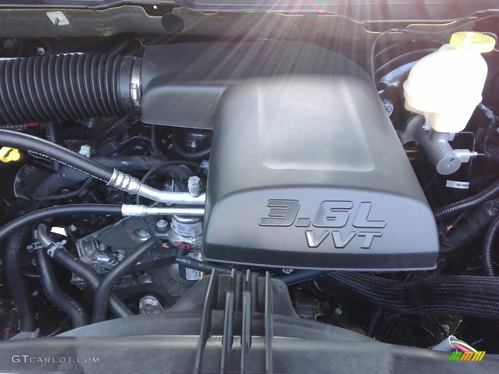 2017 Ram 1500 Laramie Quad Cab 4x4 3.6 Liter DOHC 24-Valve VVT Pentastar V6 Engine Photo #121049738