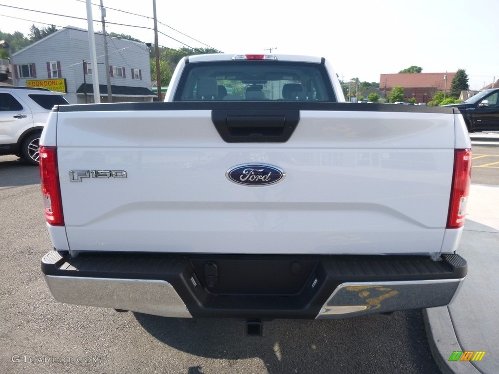 2017 F150 XL SuperCab 4x4 - Oxford White / Earth Gray photo #7