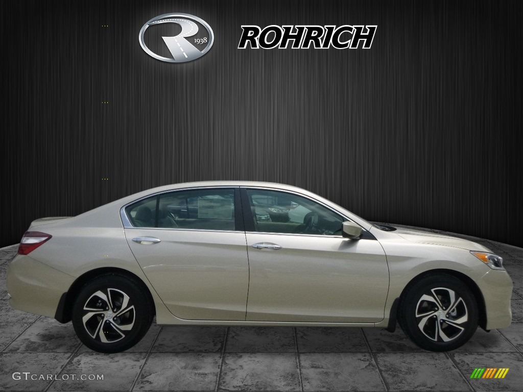 2017 Accord LX Sedan - Champagne Frost Pearl / Ivory photo #2