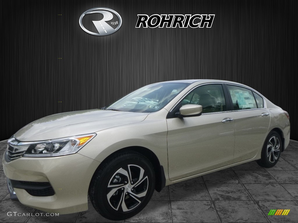 2017 Accord LX Sedan - Champagne Frost Pearl / Ivory photo #4