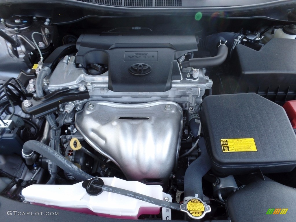 2015 Camry SE - Predawn Gray Mica / Black photo #6