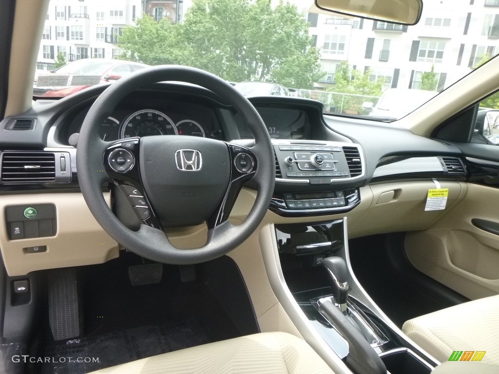 2017 Accord LX Sedan - Champagne Frost Pearl / Ivory photo #8