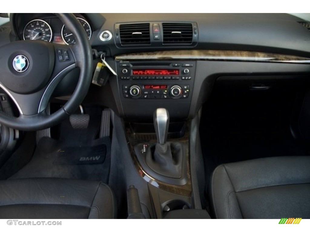 2011 1 Series 128i Coupe - Space Gray Metallic / Black photo #5