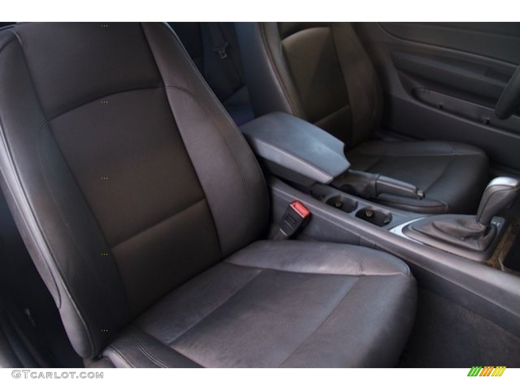 2011 1 Series 128i Coupe - Space Gray Metallic / Black photo #16