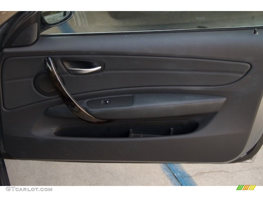 2011 1 Series 128i Coupe - Space Gray Metallic / Black photo #19