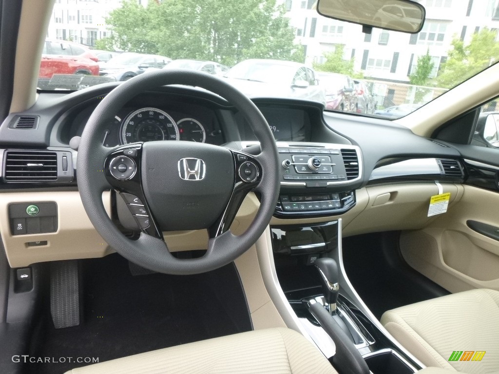 2017 Accord LX Sedan - Champagne Frost Pearl / Ivory photo #8