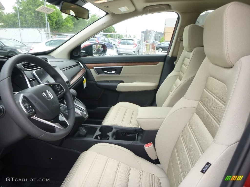 2017 CR-V EX AWD - Basque Red Pearl II / Ivory photo #6