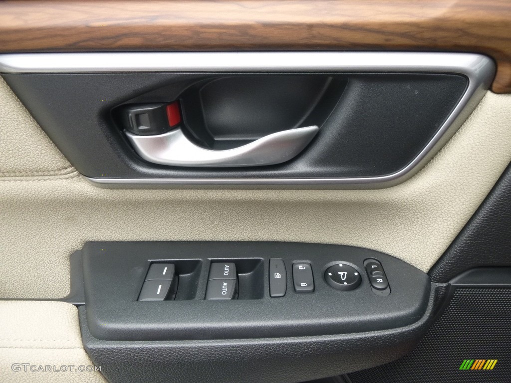 2017 CR-V EX AWD - Basque Red Pearl II / Ivory photo #9