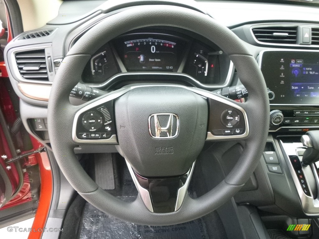 2017 CR-V EX AWD - Basque Red Pearl II / Ivory photo #15