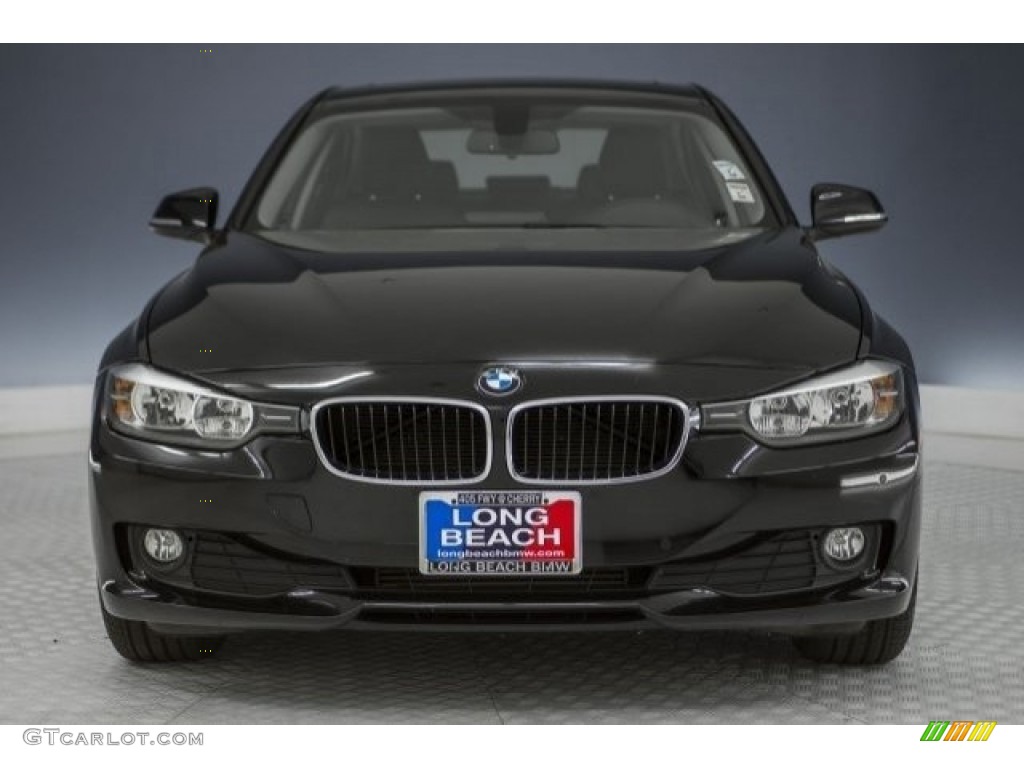 2014 3 Series 328d Sedan - Jet Black / Black photo #2