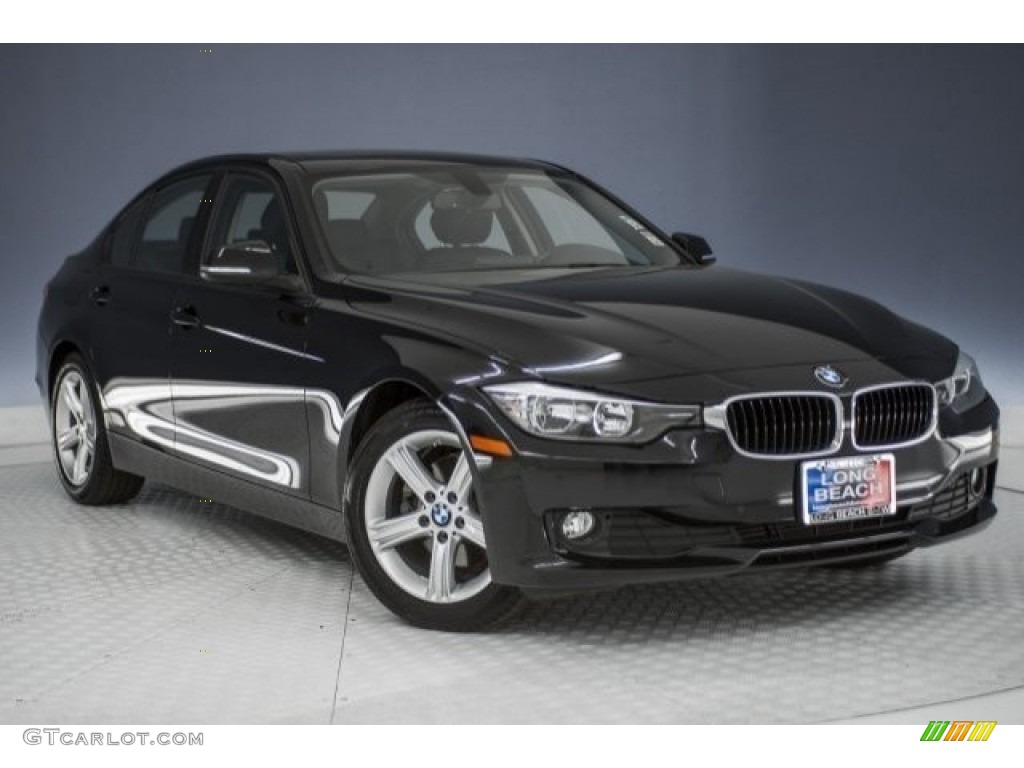 2014 3 Series 328d Sedan - Jet Black / Black photo #12