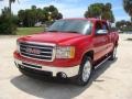 2012 Fire Red GMC Sierra 1500 SLE Crew Cab  photo #22