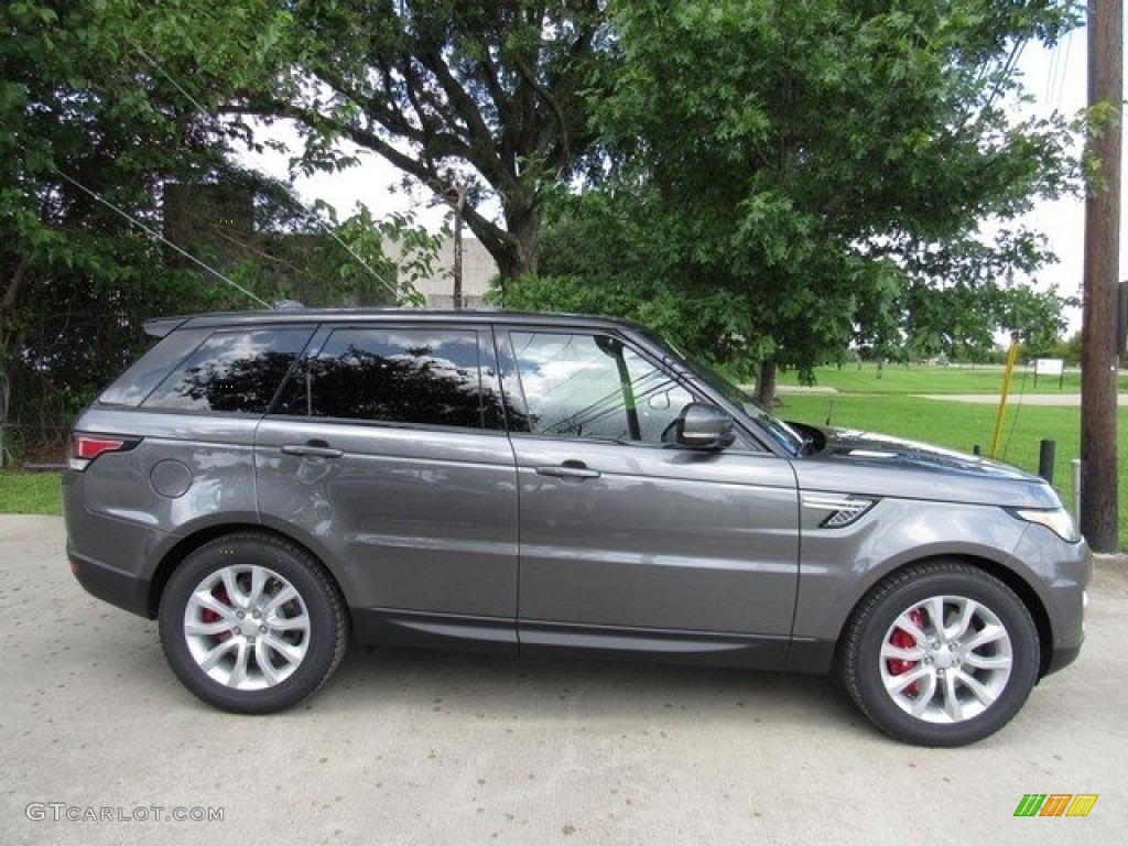 2017 Range Rover Sport Supercharged - Corris Grey / Ebony/Ebony photo #6