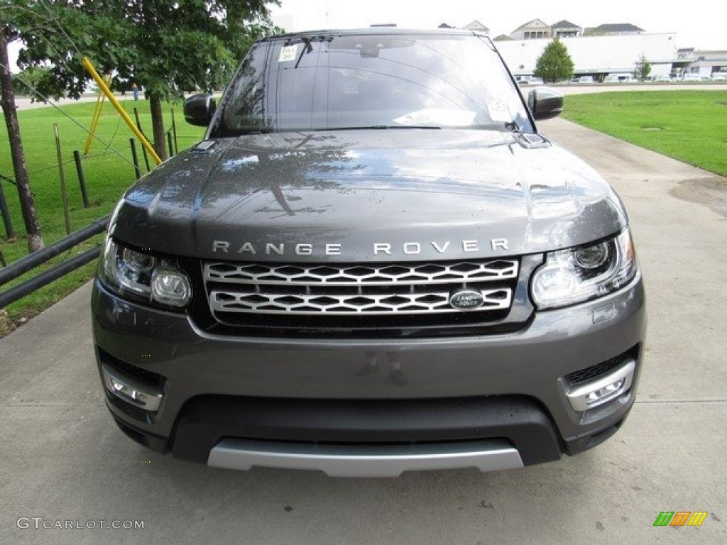 2017 Range Rover Sport Supercharged - Corris Grey / Ebony/Ebony photo #9