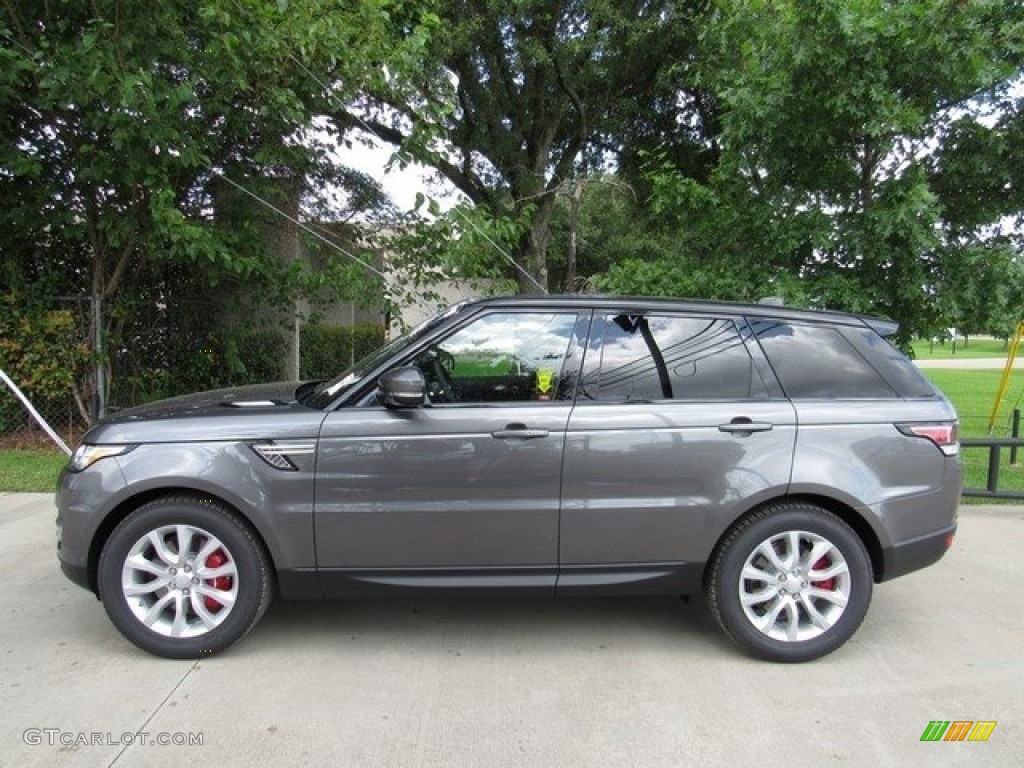 2017 Range Rover Sport Supercharged - Corris Grey / Ebony/Ebony photo #11