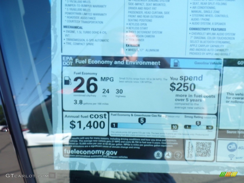 2018 Equinox LT AWD - Pepperdust Metallic / Jet Black photo #55