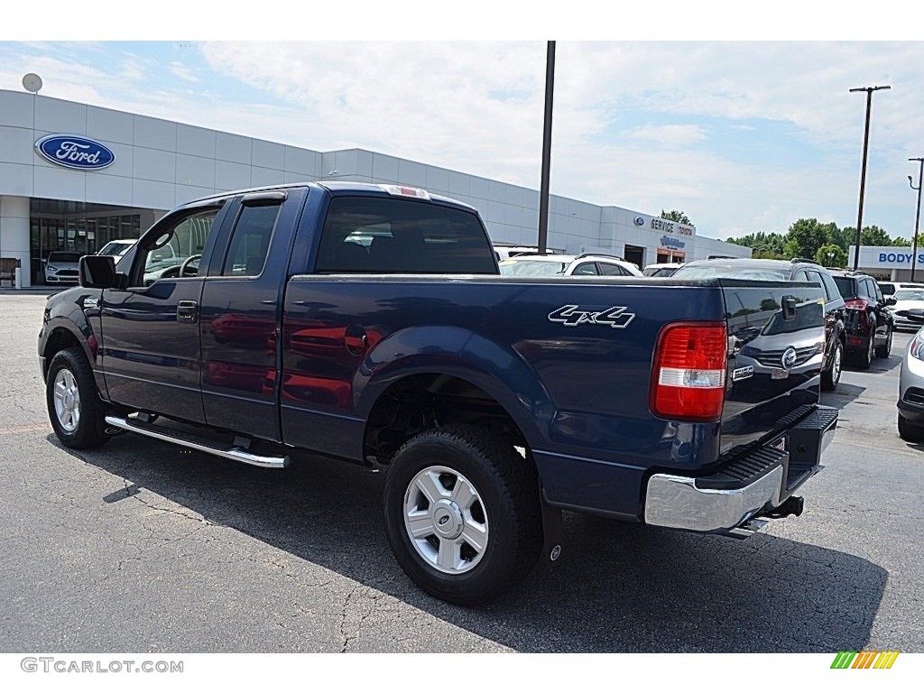 2004 F150 XLT SuperCab 4x4 - True Blue Metallic / Medium/Dark Flint photo #23