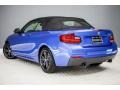 2017 Estoril Blue Metallic BMW 2 Series M240i Convertible  photo #3