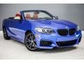 2017 Estoril Blue Metallic BMW 2 Series M240i Convertible  photo #12