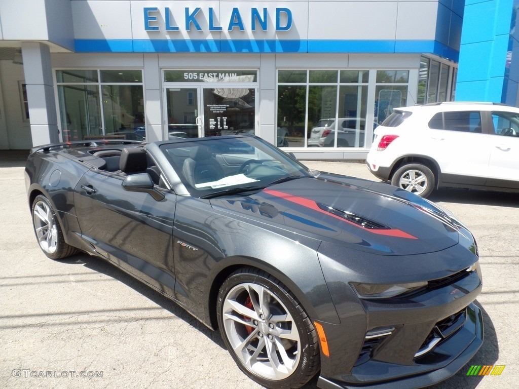 2017 Nightfall Gray Metallic Chevrolet Camaro SS Convertible 50th