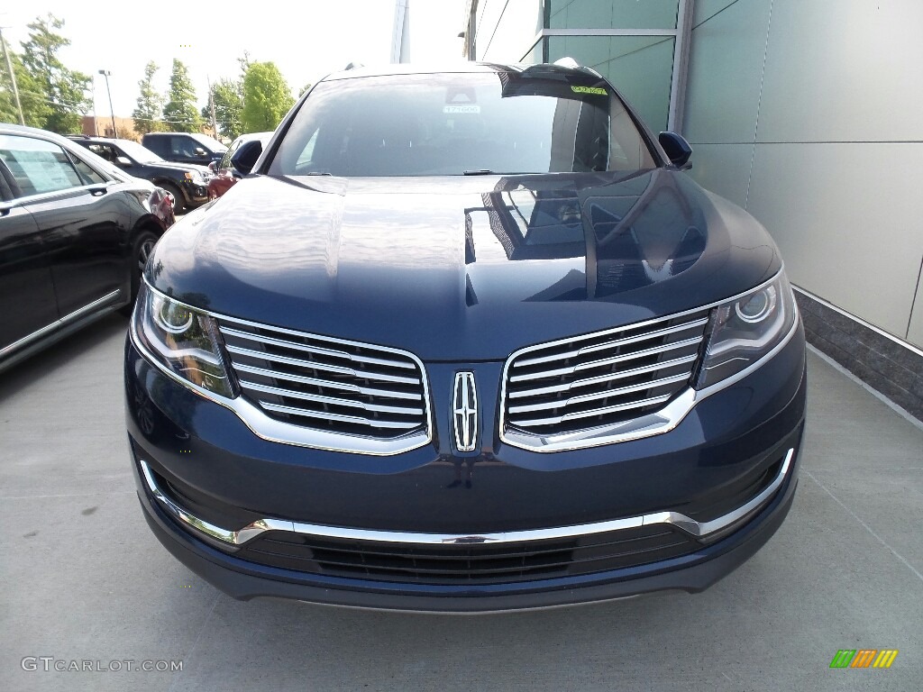Midnight Sapphire Blue 2017 Lincoln MKX Reserve AWD Exterior Photo #121058735