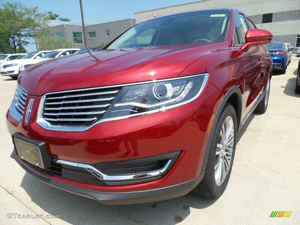 Ruby Red Lincoln MKX