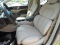 2017 Lincoln Continental Cappuccino Interior Front Seat Photo