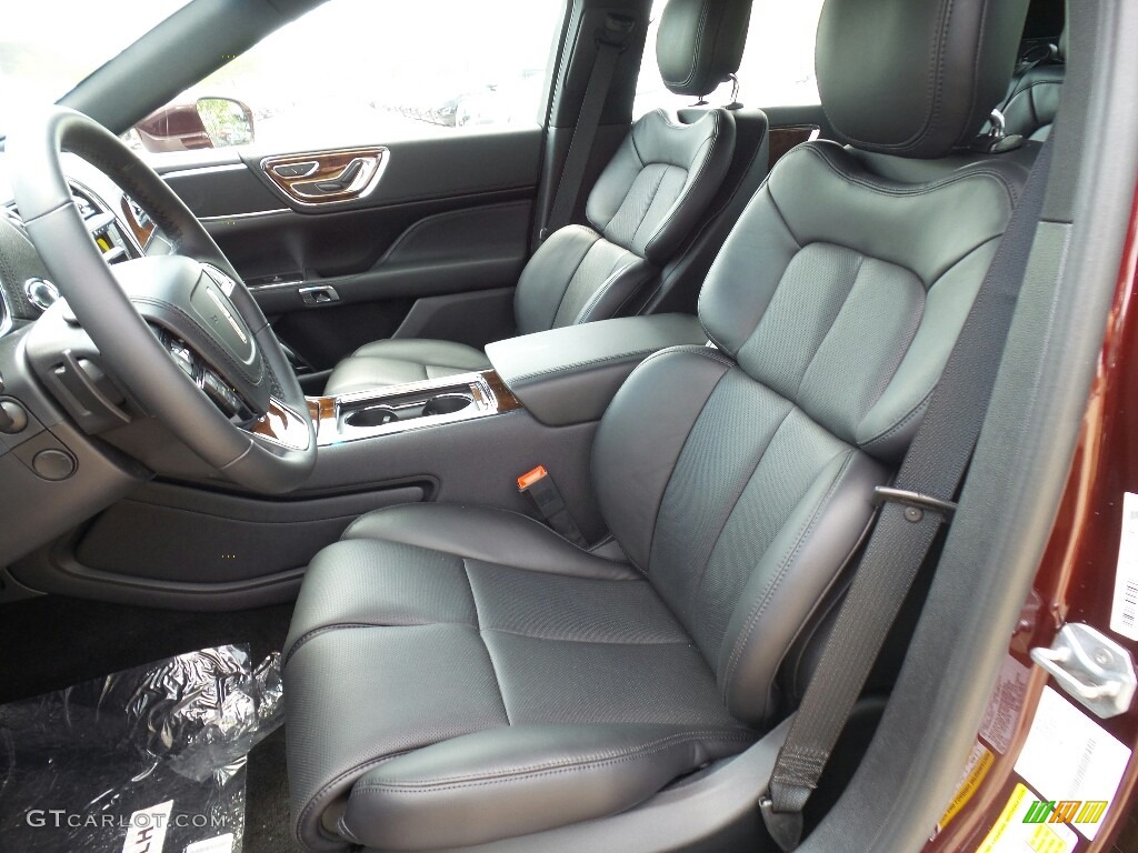 Ebony Interior 2017 Lincoln Continental Select AWD Photo #121059029