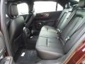 2017 Lincoln Continental Ebony Interior Rear Seat Photo