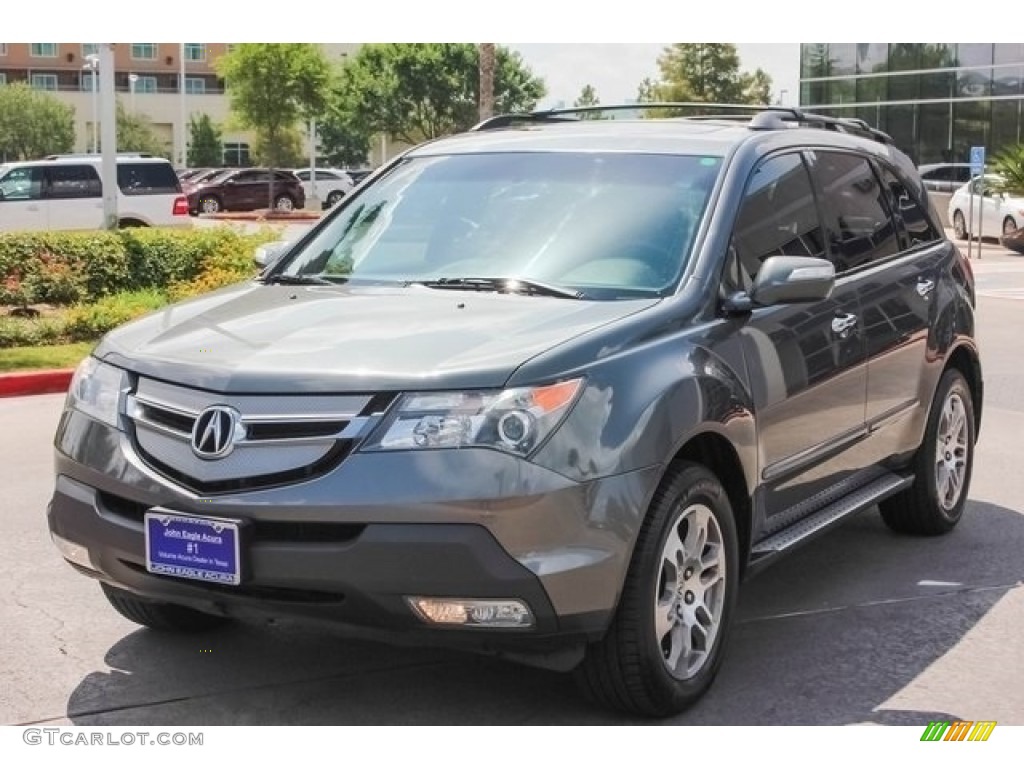 2007 MDX Technology - Nimbus Gray Metallic / Ebony photo #3