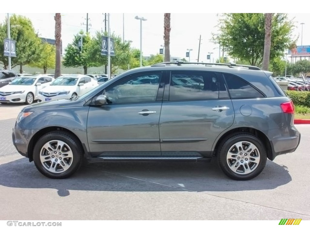 2007 MDX Technology - Nimbus Gray Metallic / Ebony photo #4