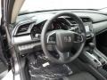 2017 Modern Steel Metallic Honda Civic LX Sedan  photo #9
