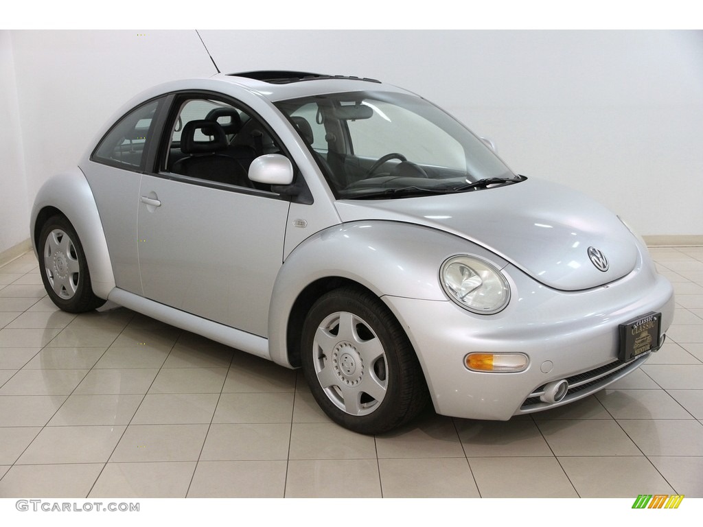 1999 New Beetle GLS Coupe - Silver Metallic / Black photo #1