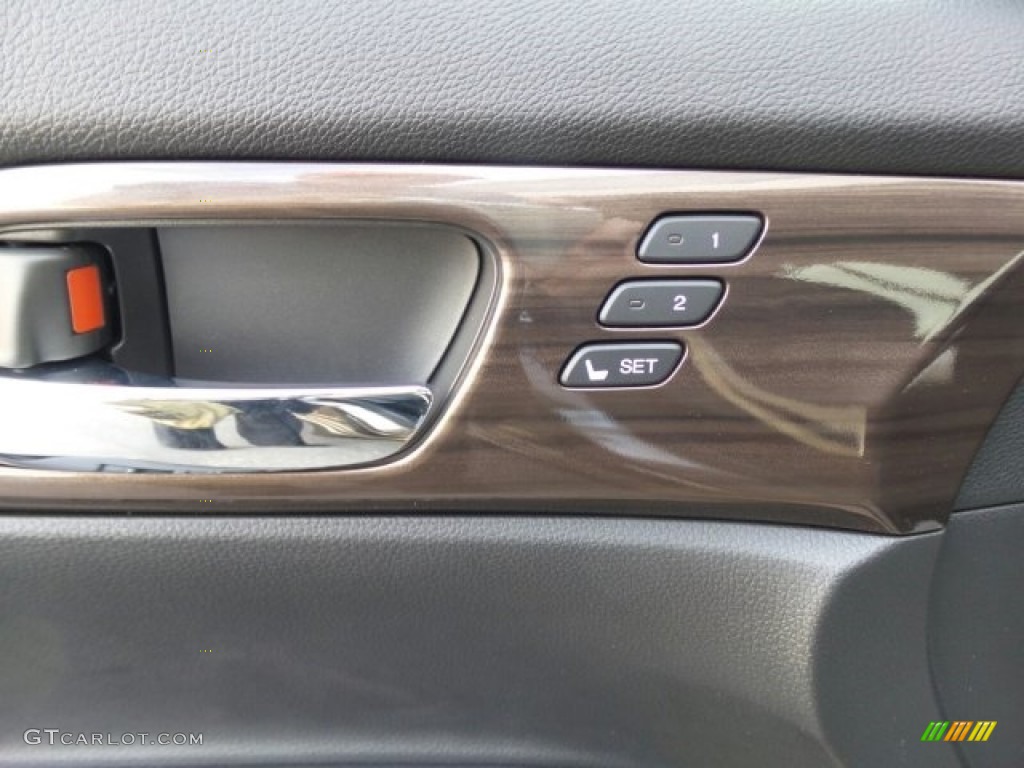 2017 Accord Hybrid Touring Sedan - Mandarin Gold Metallic / Black photo #15