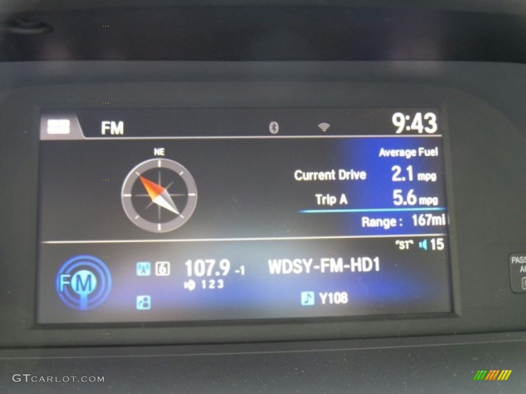 2017 Accord Hybrid Touring Sedan - Mandarin Gold Metallic / Black photo #28