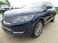 2017 Midnight Sapphire Blue Lincoln MKX Reserve AWD  photo #1