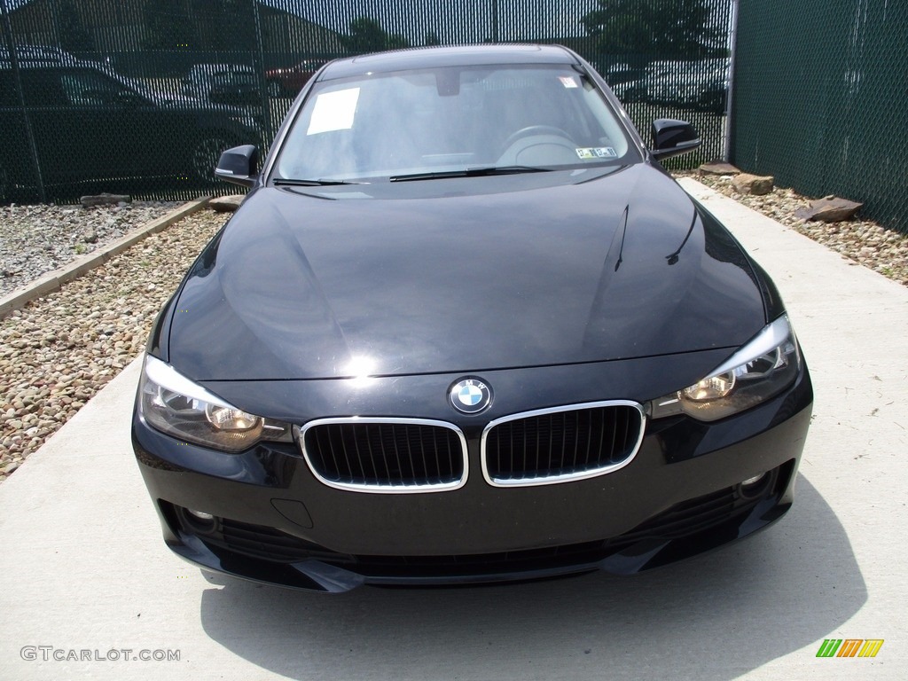 2015 3 Series 320i xDrive Sedan - Jet Black / Black photo #7