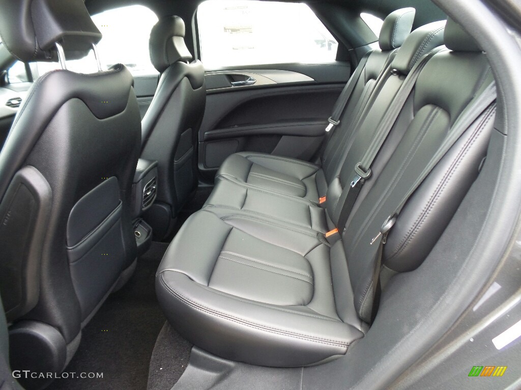 Ebony Interior 2017 Lincoln MKZ Premier Photo #121061474