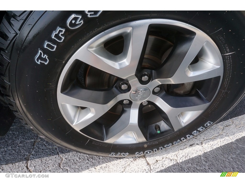 2015 Cherokee Trailhawk 4x4 - Anvil / Trailhawk Black photo #23