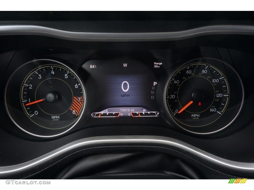 2015 Cherokee Trailhawk 4x4 - Anvil / Trailhawk Black photo #24