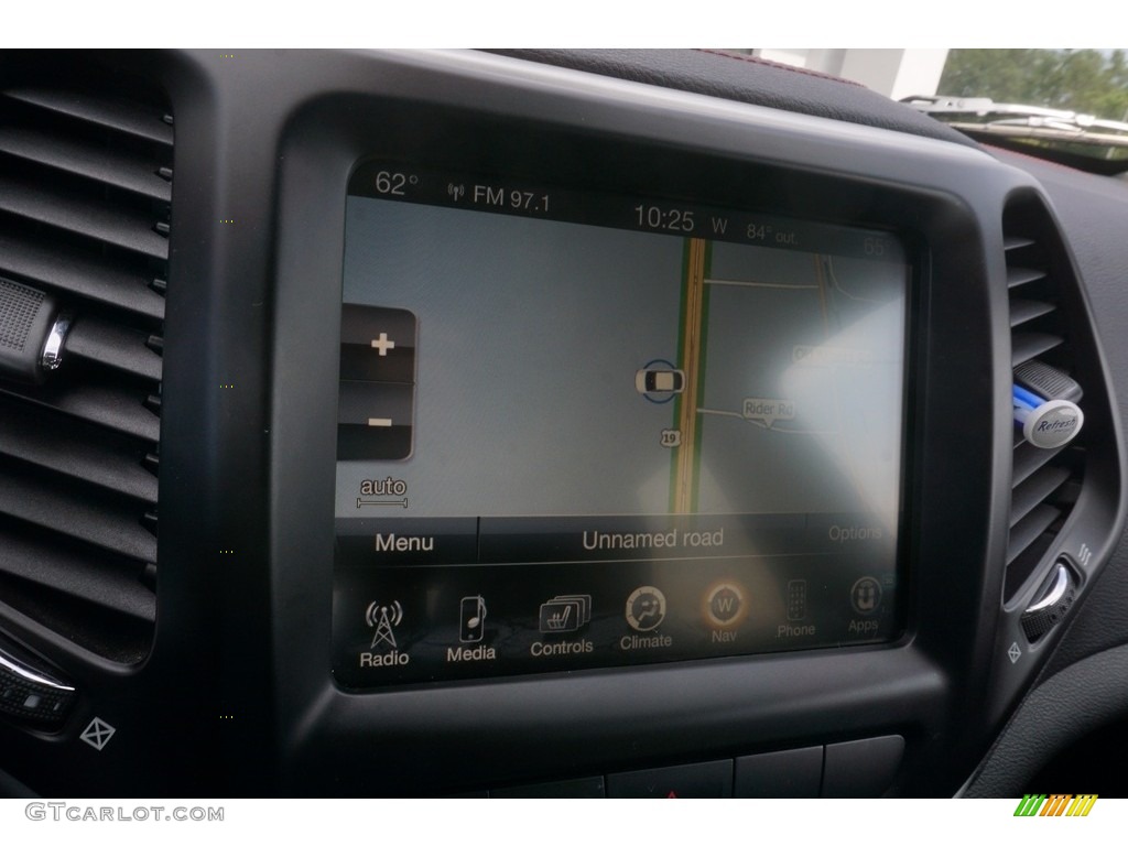2015 Cherokee Trailhawk 4x4 - Anvil / Trailhawk Black photo #25