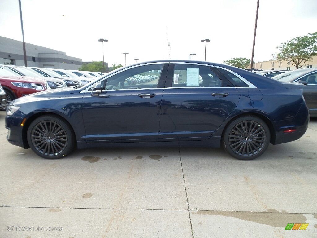 Midnight Sapphire Blue 2017 Lincoln MKZ Reserve Exterior Photo #121062165