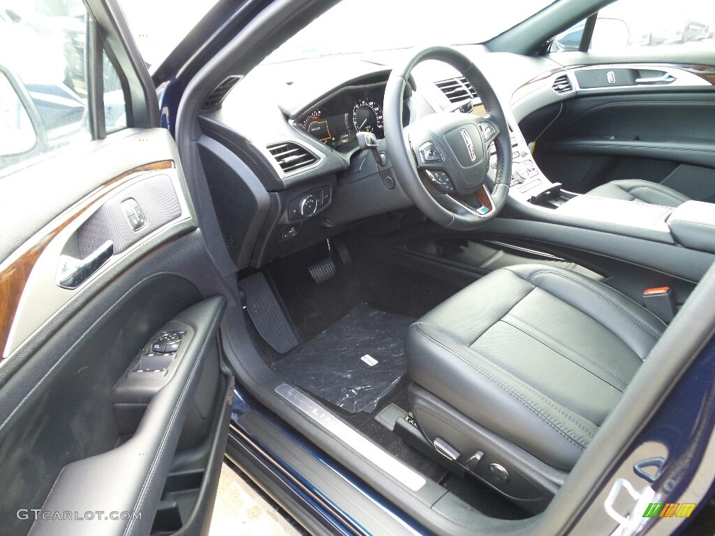 Ebony Interior 2017 Lincoln MKZ Reserve Photo #121062255