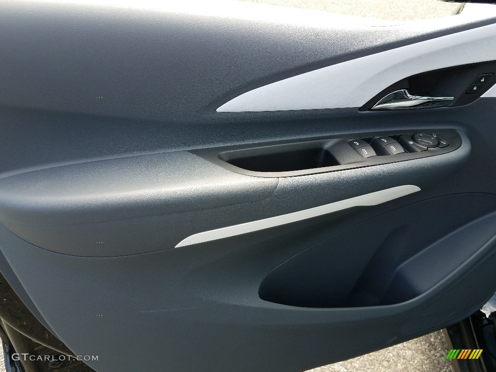 2017 Chevrolet Bolt EV LT Dark Galvanized/­Sky Cool Gray Door Panel Photo #121062789