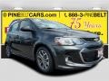 Nightfall Gray Metallic 2017 Chevrolet Sonic LT Hatchback