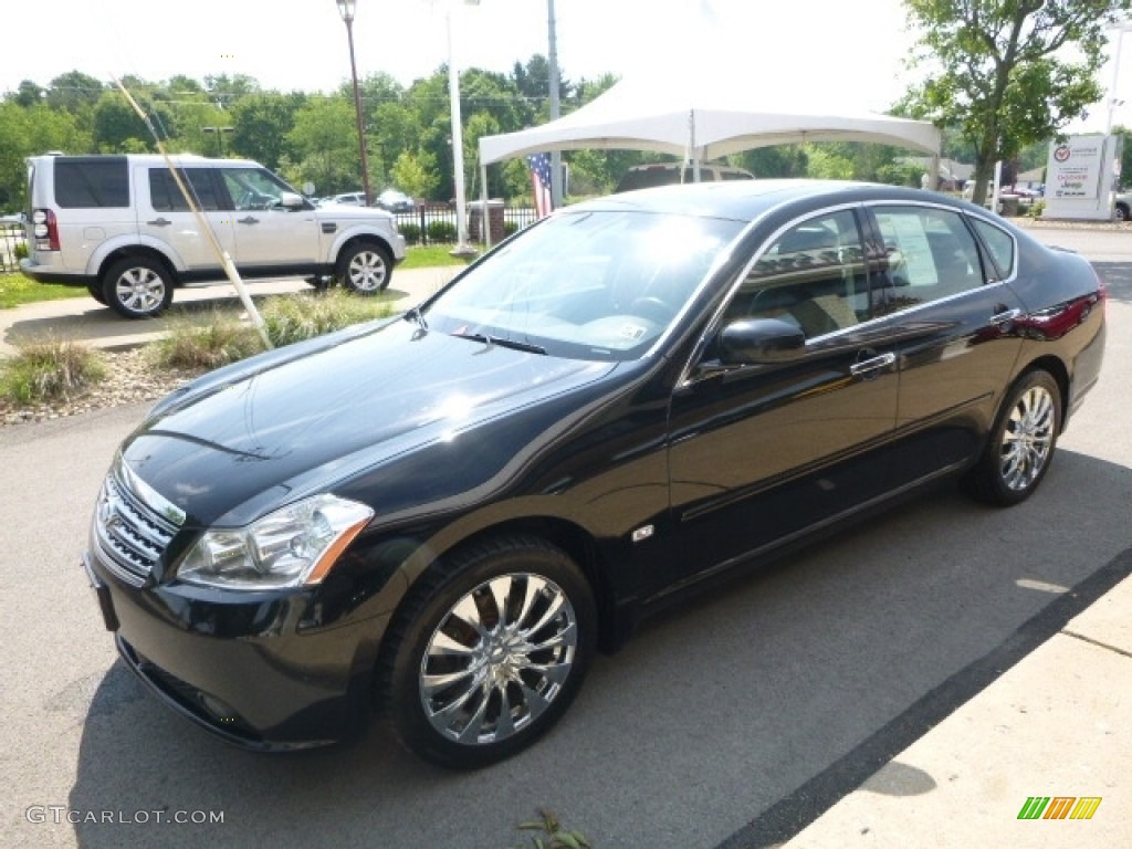 2007 M 35x Sedan - Black Obsidian / Graphite photo #5