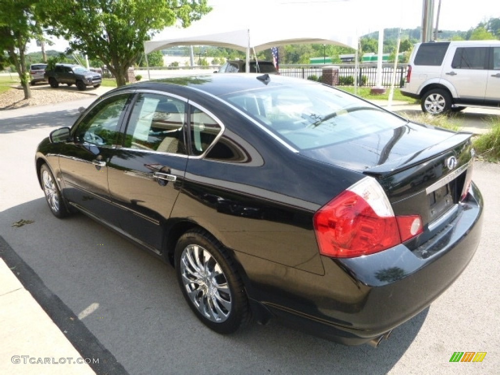 2007 M 35x Sedan - Black Obsidian / Graphite photo #7